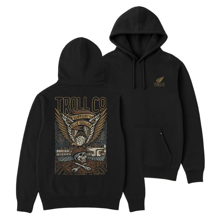 HOODY SBC GROUNDED - BLK
